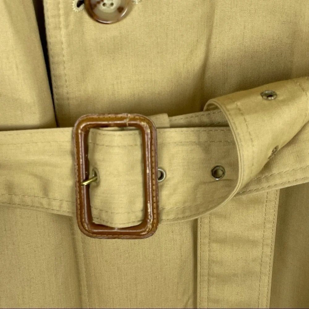 Christian Dior Authentic Vintage Trench Coat 44R - Picture 7 of 16